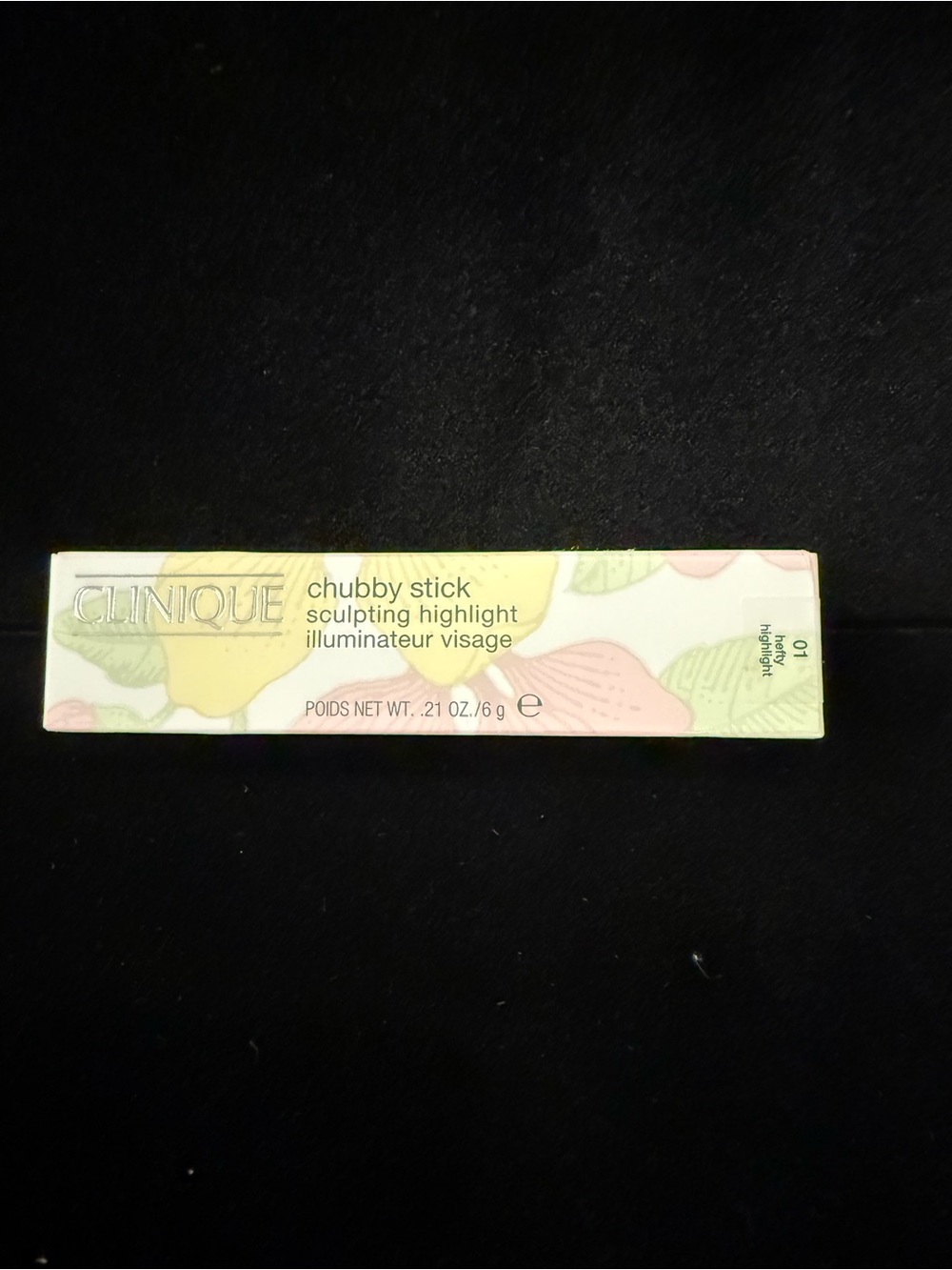 Clinique Chubby Stick Sculpting Highlight - Pale Yellow Floral Box
